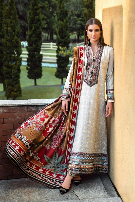 Picture of Mushq - Broadway Under the Tuscan Sun Winter Collection - 08-Tuscan Dawn - Unstitched - Available at Raja Sahib