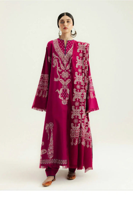 Picture of Zara Shahjahan - Winter Unstitched Collection - GULMEER-D6 - Unstitched - Available at Raja Sahib