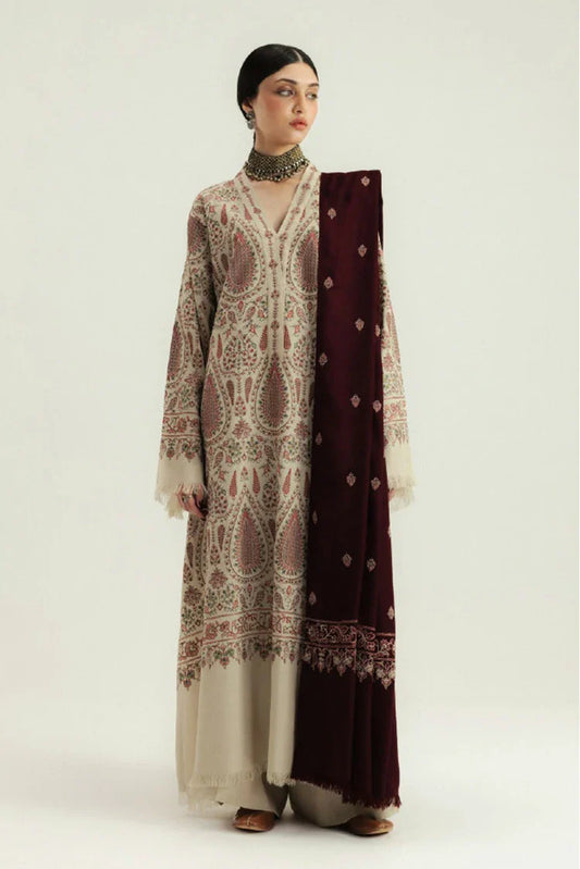 Picture of Zara Shahjahan - Winter Unstitched Collection - KEL-D7 - Unstitched - Available at Raja Sahib