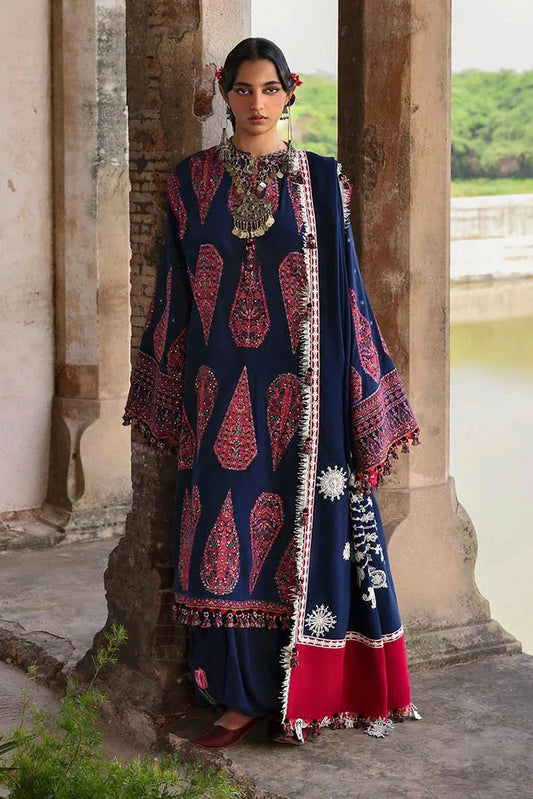 Picture of Hussain Rehar - Karandi Unstitched Collection - 01-Gulbano - Unstitched - Available at Raja Sahib