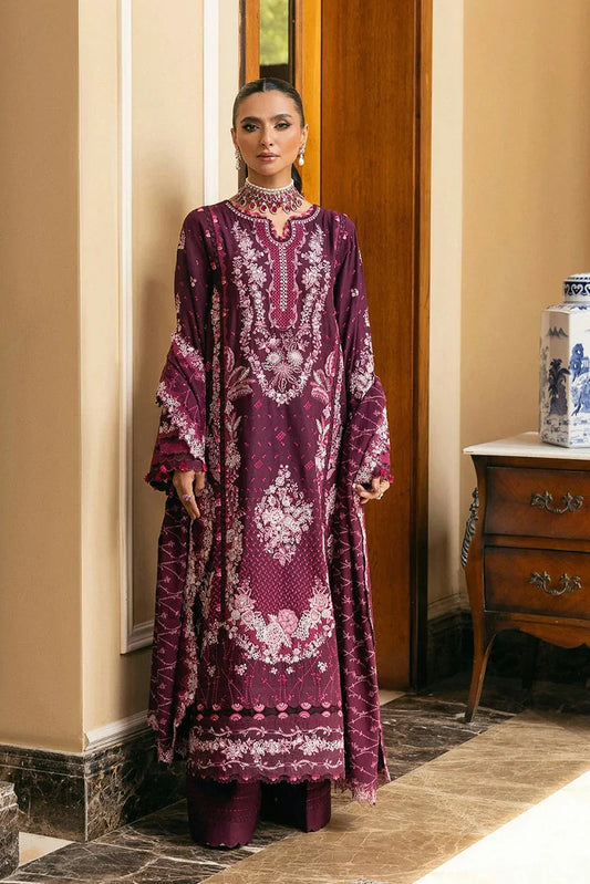 Picture of Elaf - Luxury Winter Collection - EWK-2B BERRYBLUSH - Unstitched - Available at Raja Sahib
