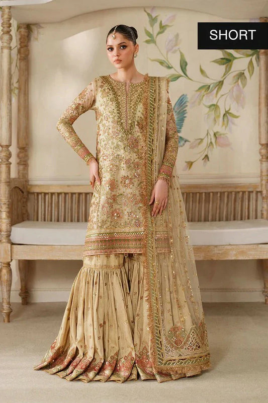 Picture of Baroque - Chantelle Embroidered Chiffon Collection Vol 14 - EC-02 - Unstitched - Available at Raja Sahib