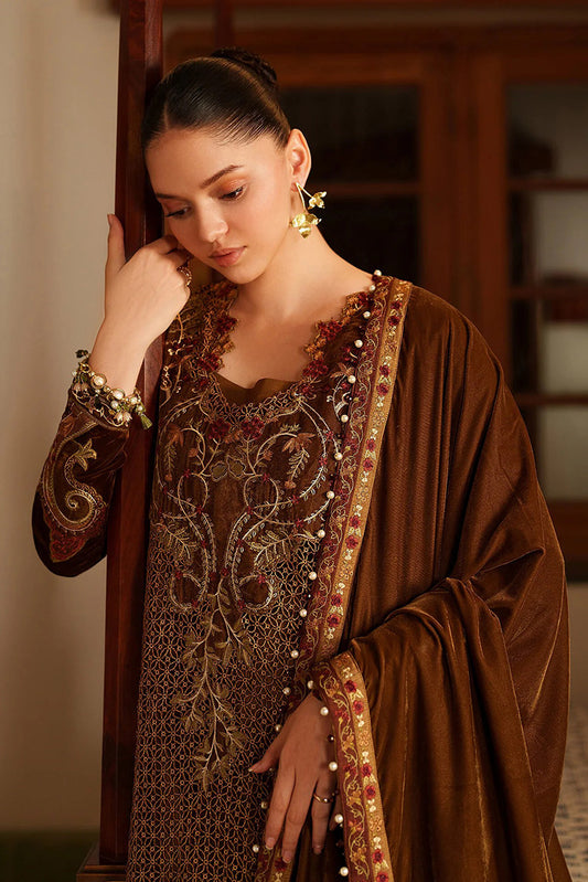 Picture of Asifa & Nabeel - Pashmina Luxe Luxury Collection - Cedar LWC25-08 - Unstitched - Available at Raja Sahib