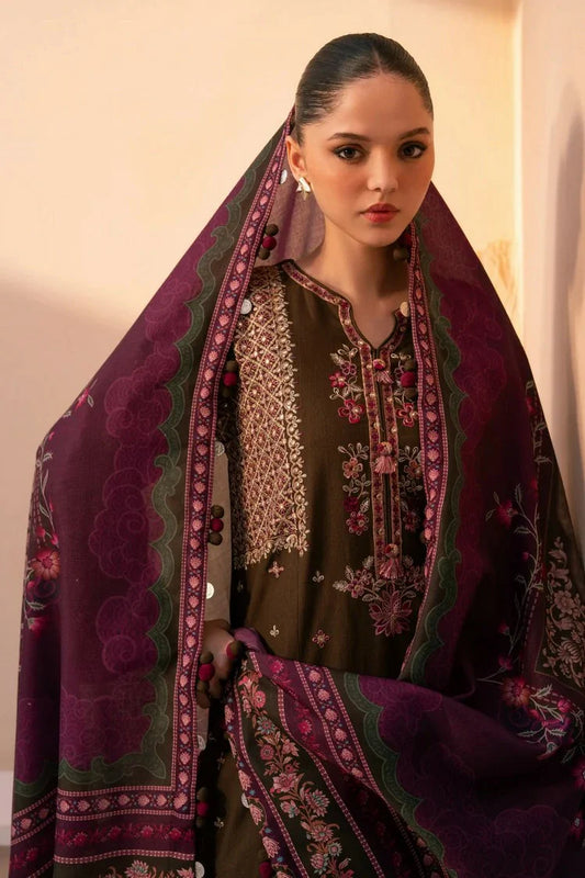 Picture of Xenia - Rang E Khizaan Winter Slub Collection - AZRA-D-12 - Unstitched - Available at Raja Sahib