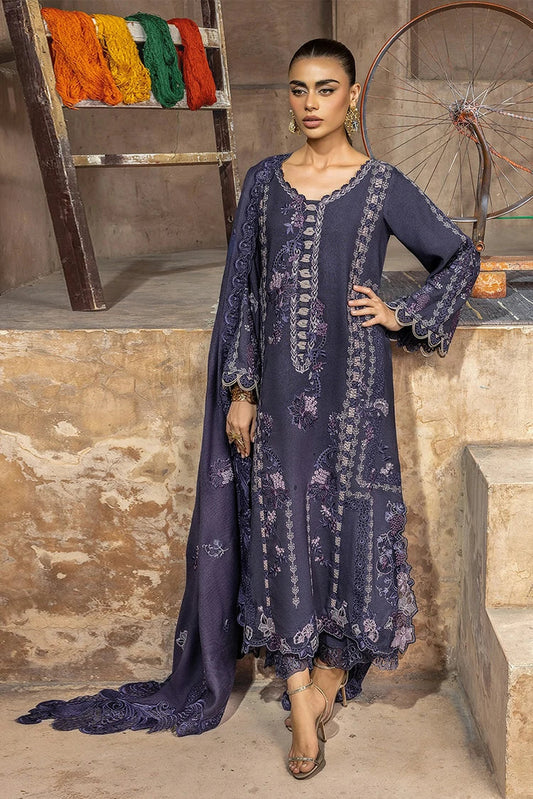 Picture of Saira Shakira - Winter Unstitched Collection - Lila-1B - Unstitched - Available at Raja Sahib