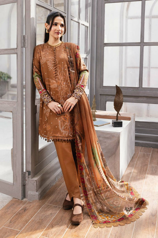 Picture of Maria B - M Basics Winter Collection - MB-CUS25-1106B - Unstitched - Available at Raja Sahib