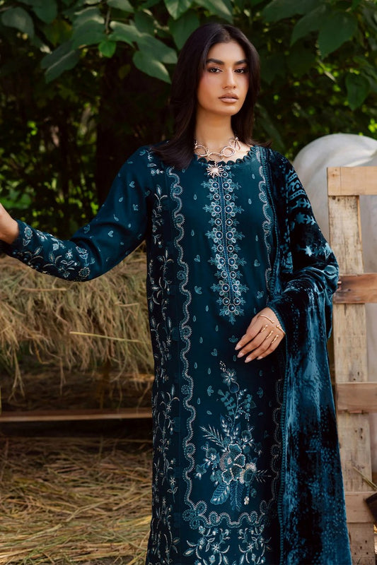 Picture of Nureh - Exclusive Luxury Unstitched Peach Leather Collection Vol 2 - NE-186 - Unstitched - Available at Raja Sahib