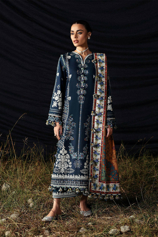Picture of Hussain Rehar - Khaddar Unstitched Collection - 03 Chashm-e-Bahr - Unstitched - Available at Raja Sahib