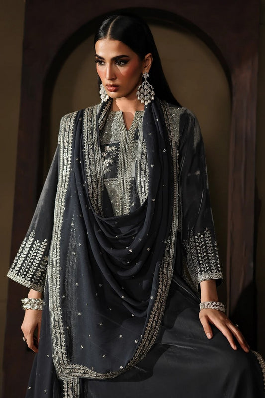 Picture of Charizma - Signora Premium Embroidered Velvet & Adda Work Collection Vol 1 - CVT5-03 - Unstitched - Available at Raja Sahib