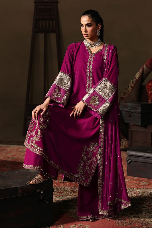 Picture of Charizma - Signora Premium Embroidered Velvet & Adda Work Collection Vol 1 - CVT5-08 - Unstitched - Available at Raja Sahib