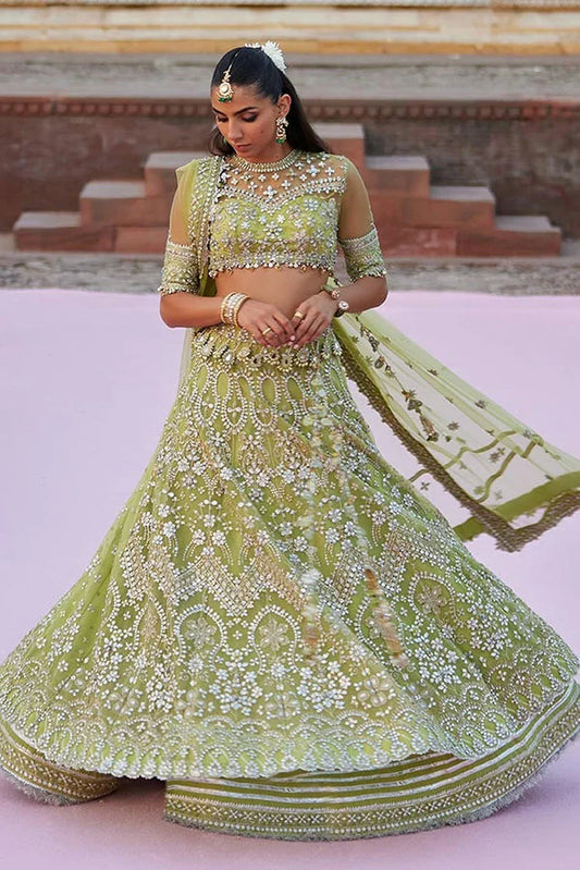 Picture of Zaha - Gossamer Wedding Festive Collection - NOORE SITARA ZC25-01 - Unstitched - Available at Raja Sahib