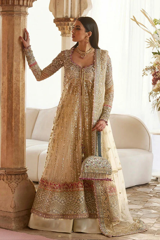 Picture of Zaha - Gossamer Wedding Festive Collection - ZAR-E-MAHR ZC25-06 - Unstitched - Available at Raja Sahib