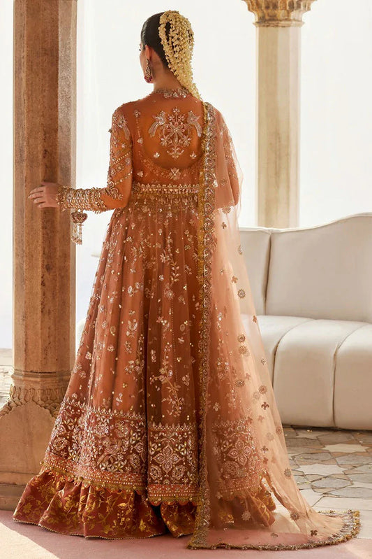 Picture of Zaha - Gossamer Wedding Festive Collection - GUL-E-MAHNOOR ZC25-08 - Unstitched - Available at Raja Sahib