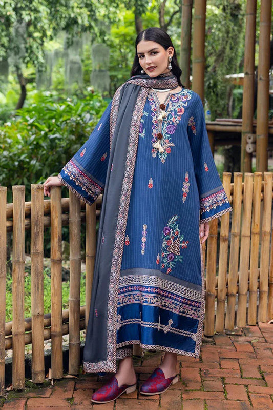 Picture of Mushq - Hemline Symphony Karandi Collection - 10U-Granite Song - Unstitched - Available at Raja Sahib