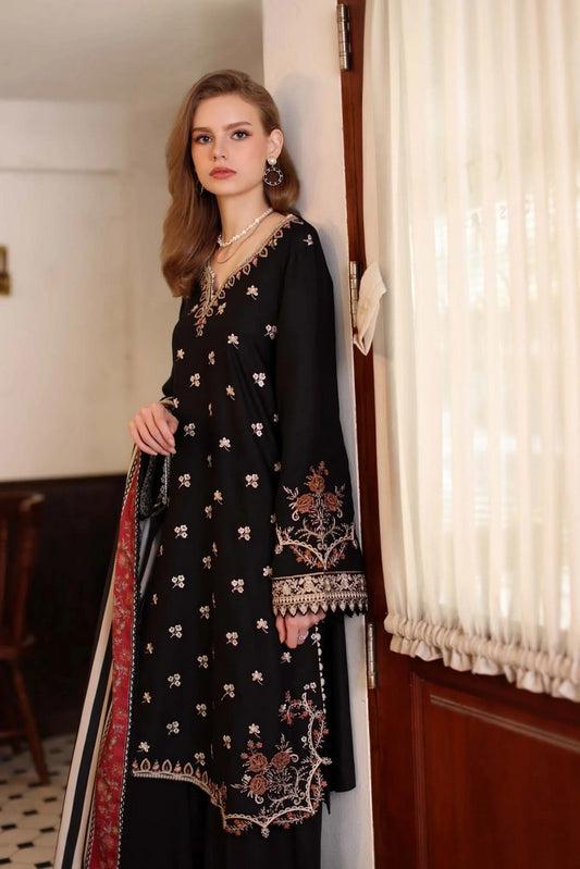 Picture of Noor by Saadia Asad - Noor Winter Embroidered Printskhaas Collection - Design 1A - Unstitched - Available at Raja Sahib