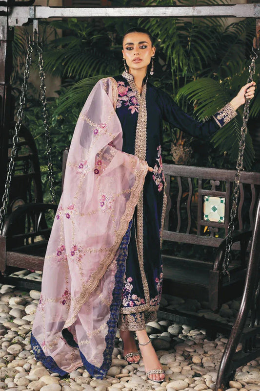 Picture of Zainab Chottani - Luxury Velvet Collection - 04 Meher - Unstitched - Available at Raja Sahib
