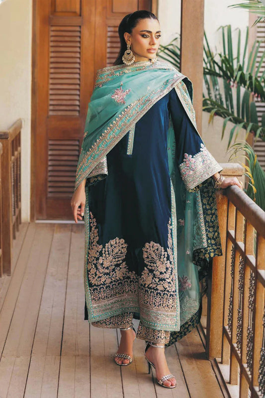 Picture of Zainab Chottani - Luxury Velvet Collection - 05 Elsa - Unstitched - Available at Raja Sahib