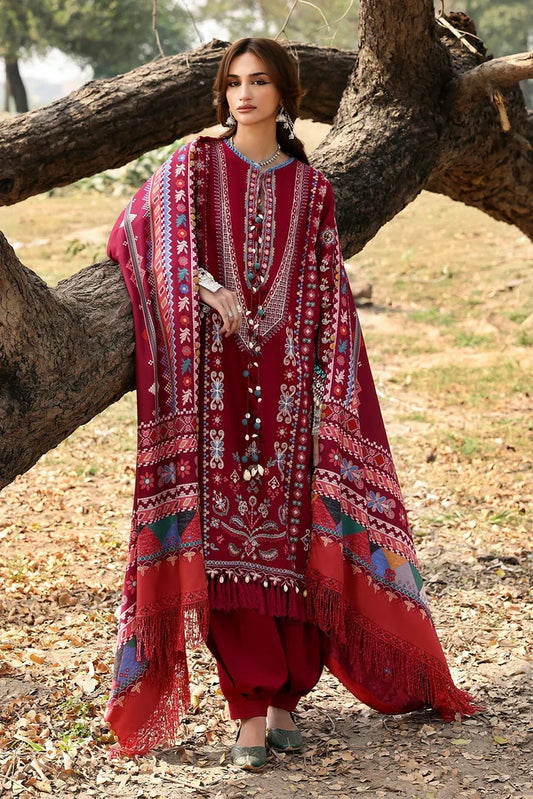 Picture of Sadaf Fawad Khan - Sirra Unstitched Winter Collection - D7 MEHRUNISA - Unstitched - Available at Raja Sahib