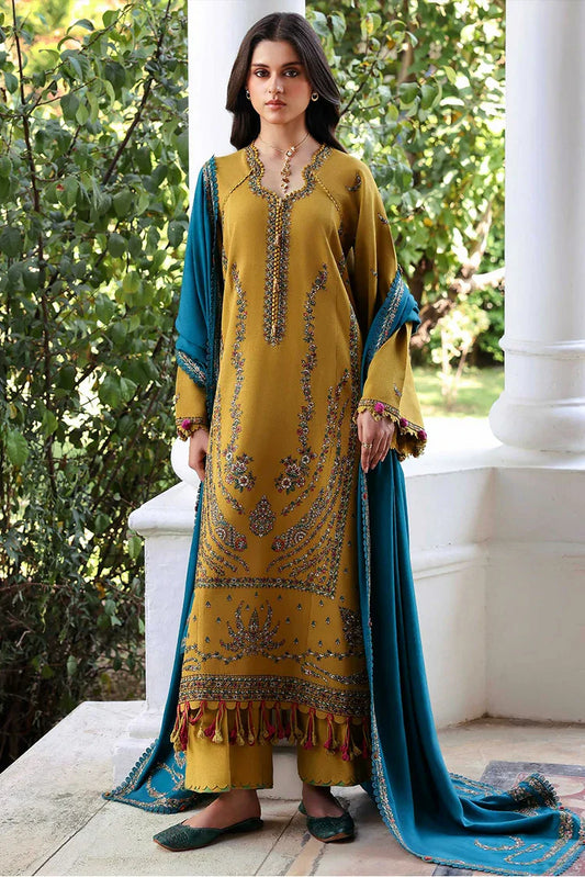 Republic Womenswear - Amaris Winter Shawl Collection - D12-Ilyria - Unstitched