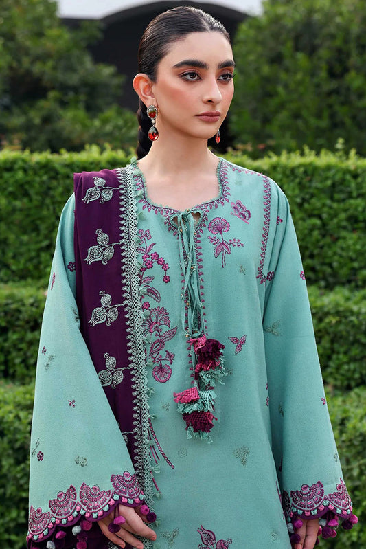 Republic Womenswear - Amaris Winter Shawl Collection - D14-Virella - Unstitched