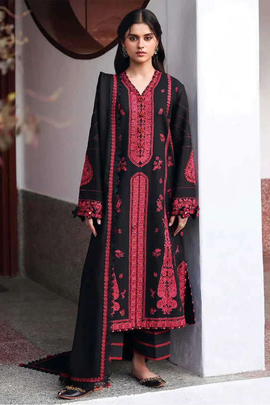 Republic Womenswear - Amaris Winter Shawl Collection - D5-Almira - Unstitched