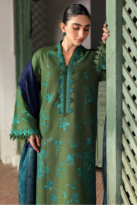 Republic Womenswear - Amaris Winter Shawl Collection - D6-Elysia - Unstitched