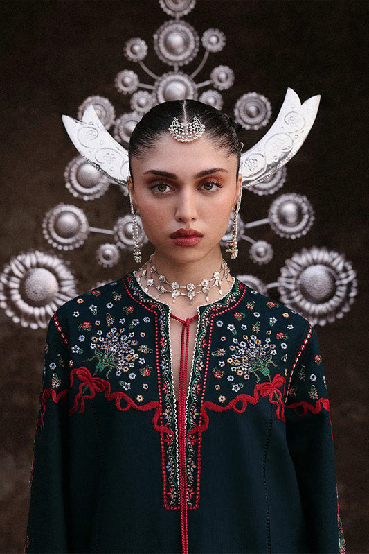 Hussain Rehar - Jugnu Khaddar Autumn Winter Edit 2 - Rati-1202 - Unstitched