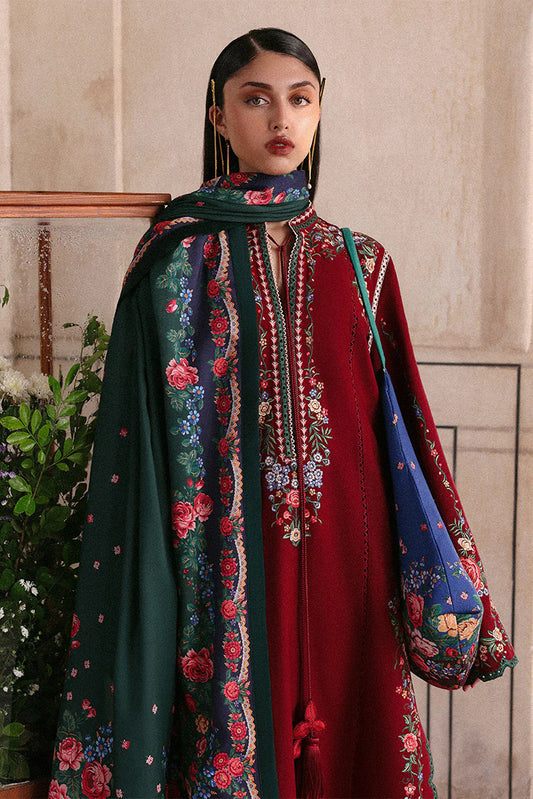 Hussain Rehar - Jugnu Khaddar Autumn Winter Edit 2 - Gulshan-1206 - Unstitched