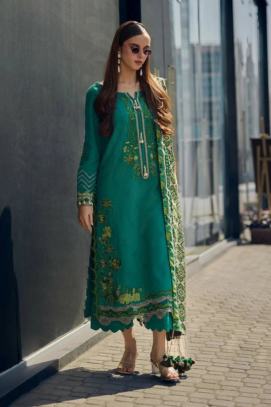 Picture of Charizma - Poshima Embroidered Peach Leather Collection Vol 2 - PSW5-13 - Unstitched - Available at Raja Sahib