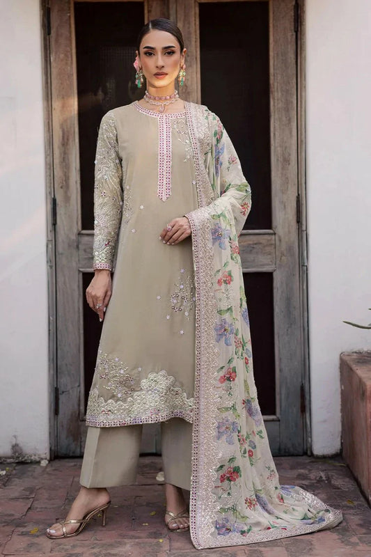 Nureh - Maya Embroidered Velvet Collection Vol 3 - NW-119 - Unstitched