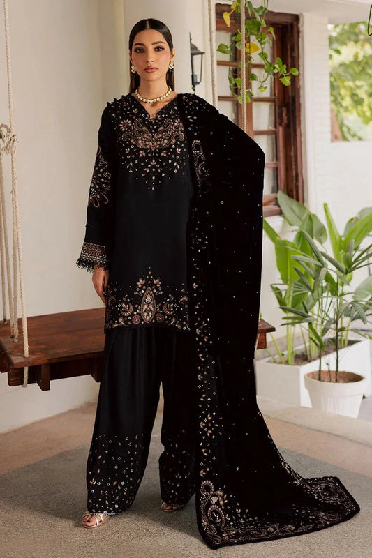 Picture of Nureh - Exclusive Luxury Unstitched Peach Leather Collection Vol 4 - NE-202 - Unstitched - Available at Raja Sahib