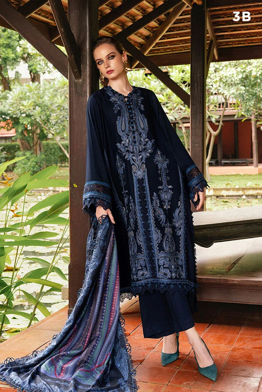 Maria B - M Prints Winter Edit - Design 3B - Unstitched