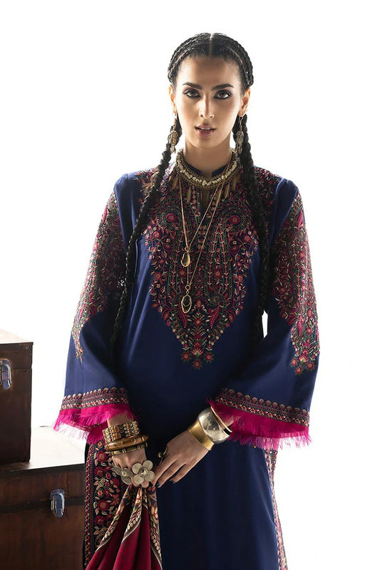 Zainab Chottani - Winter Shawl Collection - 09 Vilana - Unstitched