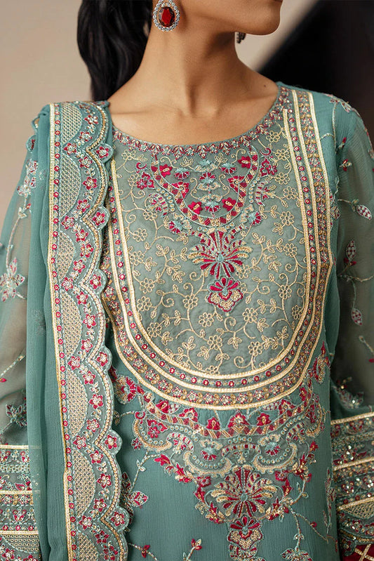 Picture of Freesia - Mehrun Luxury Chiffon Collection - FSU-5612 Mahsa - Unstitched - Available at Raja Sahib