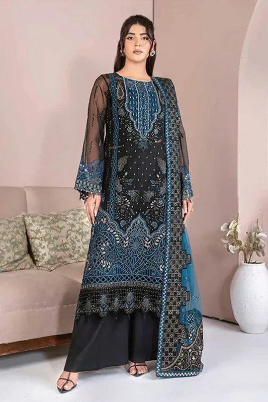 Picture of Janique - JJ Embellish Luxury Collection Vol 10 - Design 08 - Unstitched - Available at Raja Sahib
