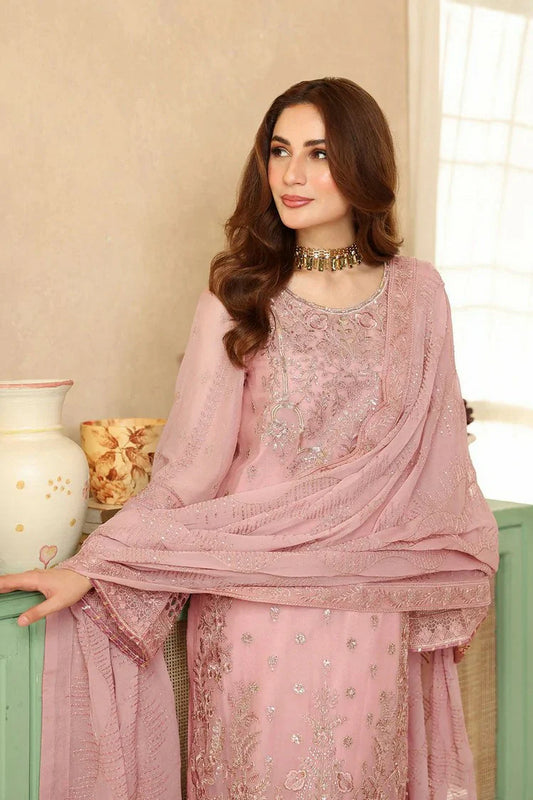 Picture of Ramsha - Sonehri Luxury Festive Chiffon Collection Vol 2 - BB-201 - Unstitched - Available at Raja Sahib