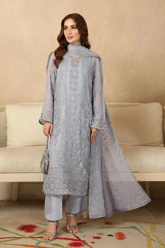 Picture of Ramsha - Sonehri Luxury Festive Chiffon Collection Vol 2 - BB-208 - Unstitched - Available at Raja Sahib