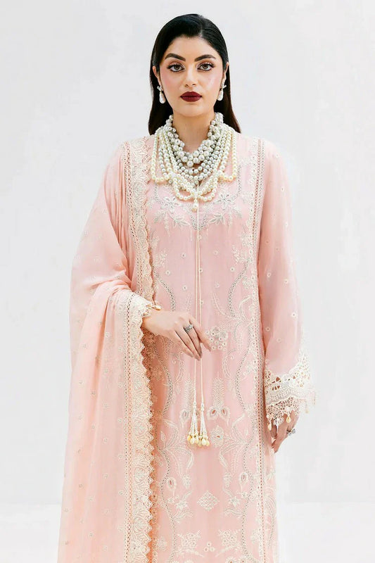 Picture of Serene - Luxe Collection - S-1088 Blush - Unstitched - Available at Raja Sahib