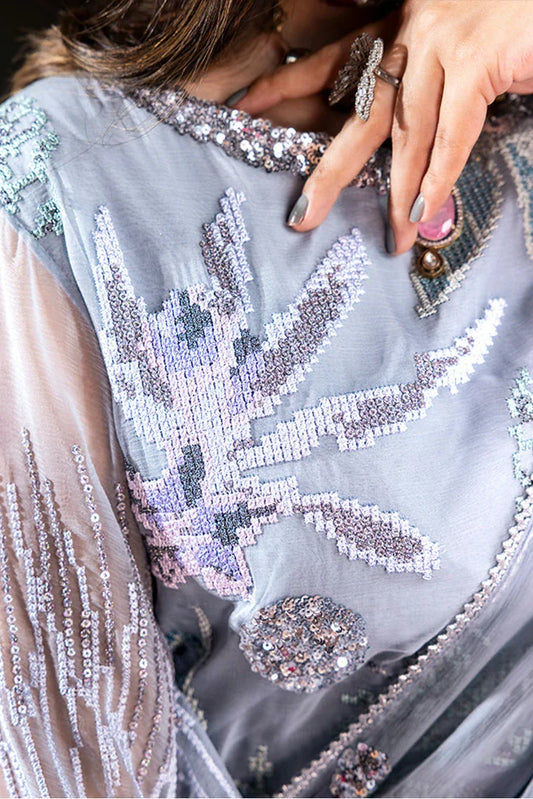 Picture of Zebtan - Aura Luxury Embroidered Collection - AR-01 - Unstitched - Available at Raja Sahib