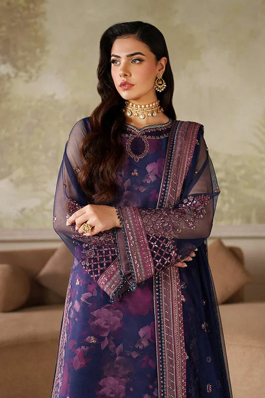 Picture of Zarif - Zaneera Printed and Embroidered Edit - ZRF-ZPE-03 ASRA - Unstitched - Available at Raja Sahib