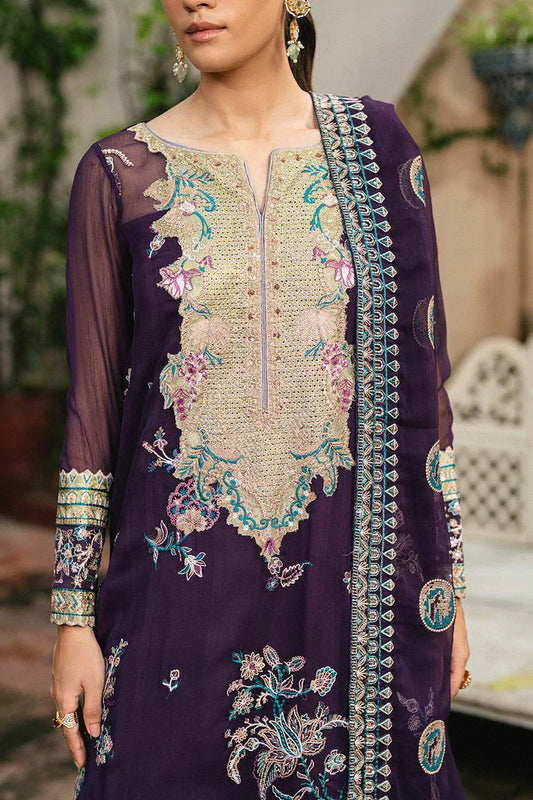 Picture of Freesia - Gulnaar Luxury Chiffon Collection - Polina-FSU-5650 - Unstitched - Available at Raja Sahib