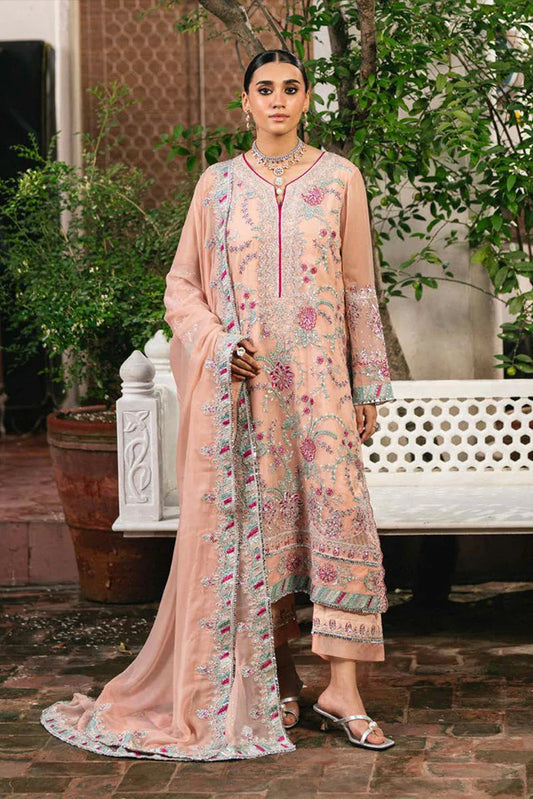 Picture of Freesia - Gulnaar Luxury Chiffon Collection - Anya-FSU-5659 - Unstitched - Available at Raja Sahib