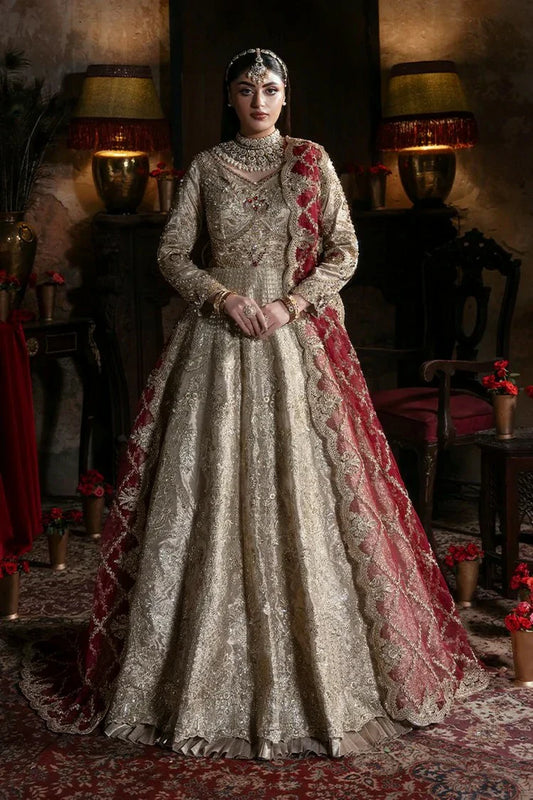 Picture of Imrozia - Noor e Naaz Bridal Collection - IB-53 Shahkar - Unstitched - Available at Raja Sahib