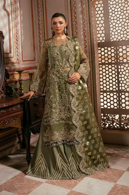 Picture of Imrozia - Noor e Naaz Bridal Collection - IB-58 Gulzaar - Unstitched - Available at Raja Sahib