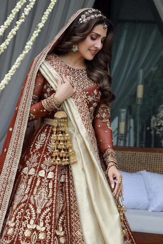 Picture of Gulmina - Luxury Handwork Chiffon Collection - 01-Eshaal - Unstitched - Available at Raja Sahib