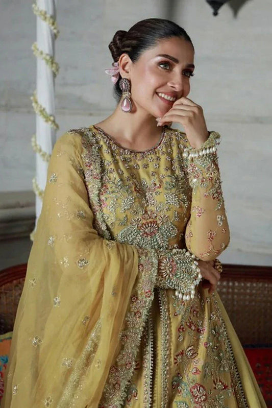 Picture of Gulmina - Luxury Handwork Chiffon Collection - 02-Ayeza - Unstitched - Available at Raja Sahib