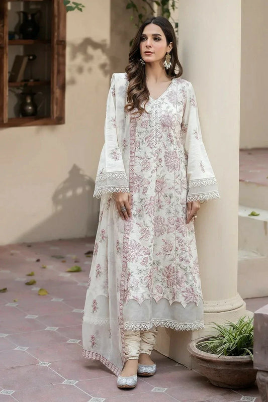 Picture of Noor e Fajar - Mehru Embroidered Karandi Collection - KR-179 - Unstitched - Available at Raja Sahib