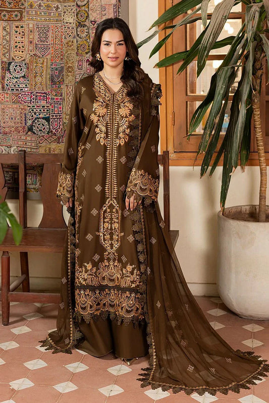 Picture of Raeesa - Seraya Embroidered Viscose Silk Collection - SR-06 - Unstitched - Available at Raja Sahib