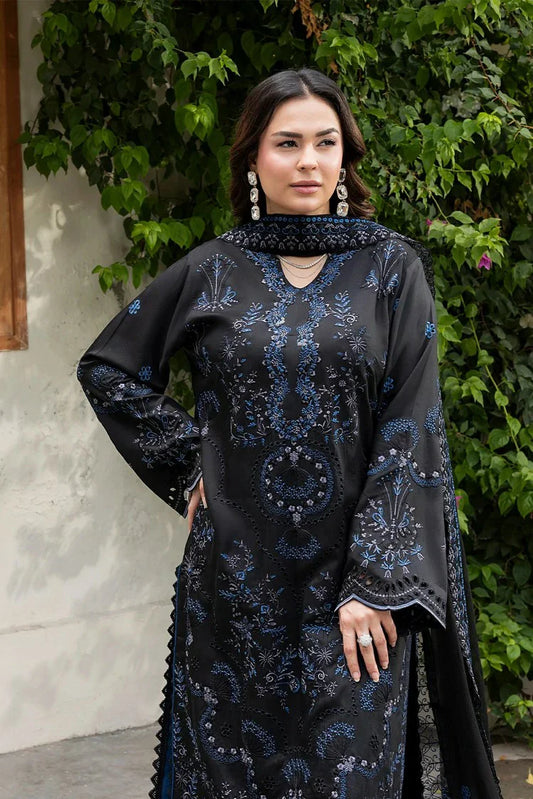 Picture of Raeesa - Seraya Embroidered Viscose Silk Collection - SR-07 - Unstitched - Available at Raja Sahib