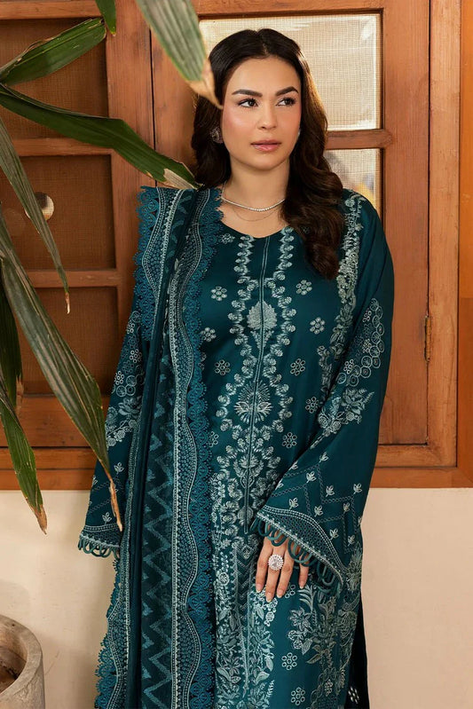 Picture of Raeesa - Seraya Embroidered Viscose Silk Collection - SR-08 - Unstitched - Available at Raja Sahib